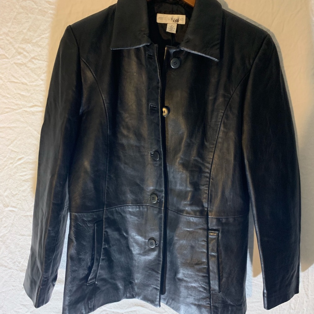 Leather jacket